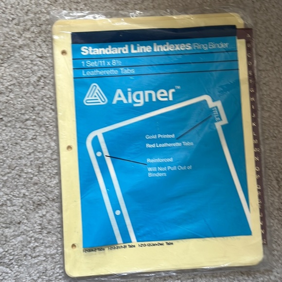 Avery 5-Tab Plastic Binder Dividers Insertable Multicolor Big Tabs 2 set + Bonus - Picture 12 of 14